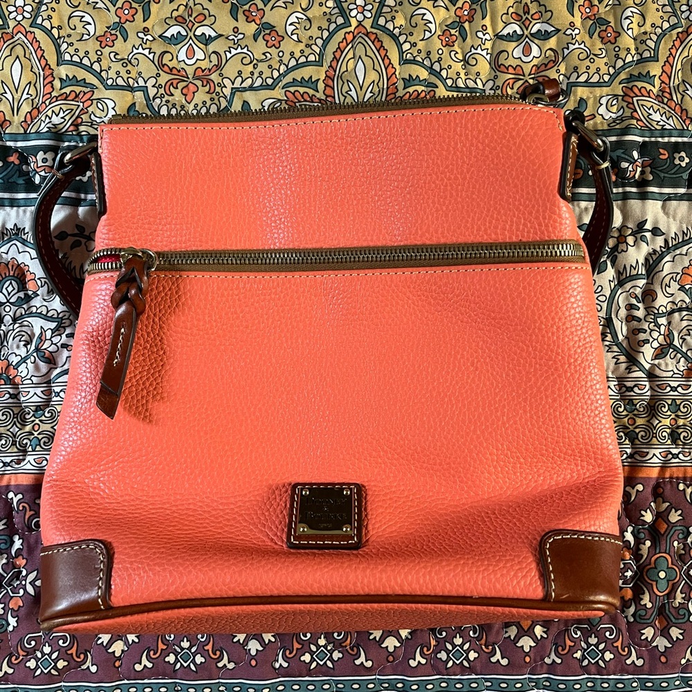 Dooney & Bourke Coral Leather Crossbody Bag